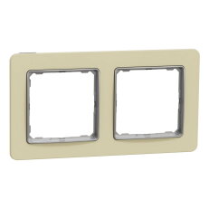 Rámeček dvojnásobný, Pískovec,Sedna Design/Elements SCHNEIDER SDD392802