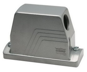 Pouzdro B 24 v: 100mm se šroubovým zajištěním, 1xM40, boční WALTHER 717824OVEM