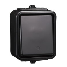 Schneider E072210 Serie C, WNt 100C-Černá, Spínač jednopólový, řazení 1