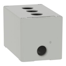 Skříň kovová, Šedá, M20 3 otvory, 22MM 80X130X77 UL CSA    SCHNEIDER XAPD2503
