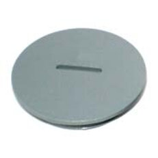 BBS-18 plastová záslepka BIMED pro závit Pg 36 barva sv. šedá PZ Pg36