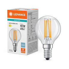 Světelný zdroj LED CLASSIC P V 3.4W 865 Clear E14 LEDVANCE 4099854785320