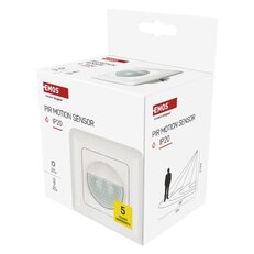 PIR senzor (pohybové čidlo) IP20 500W bílé EMOS GS15114
