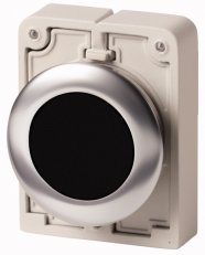 Eaton M30I-FD-S Ovládací hlavice, zapuštěné tlačítko, bez aret, nerez, černá