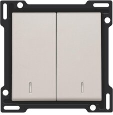 2x1/2 Kolébka s okénkem-LIGHT GREY NIKO 102-61507