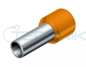 DI 0,5-10 oranžová Dutinka izolovaná,průřez 0,50mm2/délka 10mm,dle DIN46228