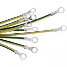Zemnící vodiče L220mm, 6mm2, d6,4mm SCHNEIDER NSYEL226D6
