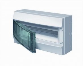 Rozvodnice nástěná, 18 Modulů, plastová