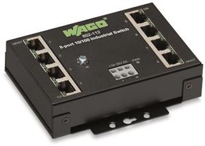 Průmyslový switch ECO 8 portů 100Base-TX černá WAGO 852-112