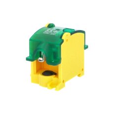 Svorkovnice stoupací OBL 35/25-1 PE krytá na DIN/panel 1pól. 1x 35mm2 a 4x25mm2