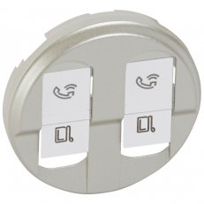CÉLIANE KRYT ZÁSUVKY DVOJITÝ 2xRJ46 TITAN LEGRAND 068552