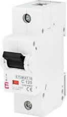 Jistič ETIMAT 10 1p C125 15kA ETI 002131733