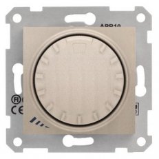 Sedna Stmívač otočný tlačítkové spínání RL 40-1000 W/VA 1 Titan SCHNEIDER