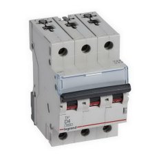 TX3 JISTIČ, 3 PÓLOVÝ, CHAR. D, 4A 6000A LEGRAND 403750