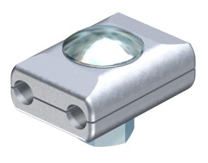OBO 260 8 Paralelní spojka 8x8mm zinek litý pod tlakem Zn galv. zinek