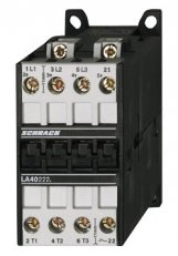 Stykač 11kW, 3-pólový, 22A AC3, 32A AC1, 1R, 24VDC SCHRACK LA402225--