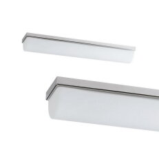 Přisazené svítidlo se skleněným stínidlem OSMONT SYLVIA D1 3x7W IP44 E14 nerez