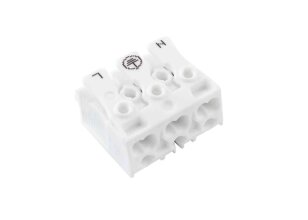 Svorkovnice SLK 3/3 E-PIEC (N-E-L) pro svítidla PC bílá/88167522 ELEMAN 1000141