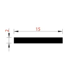 AL profil FKU99 pro LED, plochý, 2m FK TECHNICS 4731319