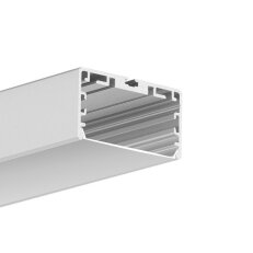 LED hliníkový profil KLUŚ LIPOD-50 stříbrná 2m /C2609_2m/ ALUMIA A02609A_2