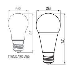 Světelný LED zdroj IQ-LED A67 N 17,5W-CW, KANLUX 33748