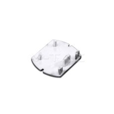 Track End Cap White,