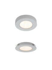 Bodové svítidlo MT 142 SILVER LED NW 3W 4000K driver inc blister REDO 70370