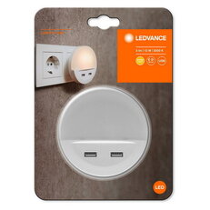 Noční světlo do zásuvky LEDVANCE LUNETTA USB White