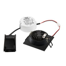 NEW TRIA hranaté LED svítidlo do stropu černá 1800-3000K 7,2W SLV 1001991