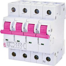 Jistič ETIMAT COLOUR 3p+N C2 10kA ETI 002101408