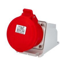 Nástěnná zásuvka IP44/400V/32A/5P 6h - SpeedPRO FAMATEL 23393