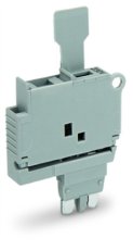 Pojistkový modul, se sponkou, pro pojistkovou vložku G 5x20 mm, šedá