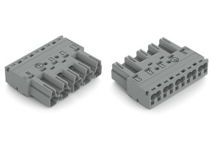Zástrčka 5pól. Kód. B šedá WAGO 770-255/060-000