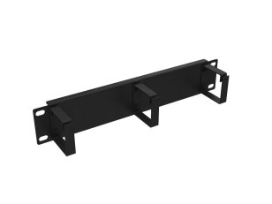 VP-10-1-B Vyvazovací panel 10" 1U, kovový, BK   SOLARIX 86010300