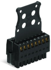 Pružinová svorka CAGE CLAMP 1,5mm2 černá 12pól. WAGO 713-1106/107-9037/036-000