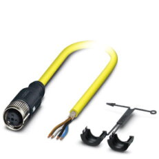 SAC-HZ-4P- 5,0-542/M12FS SH BK Kabel senzoru/aktoru 1409553