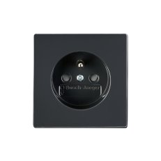 ABB FUTURE LINEAR,SOLO Zásuvka s ochr. kolíkem antracitová 5519B-A0235781
