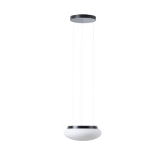 Závěsné LED svítidlo se skleněným stínidlem OSMONT ARAKIS LE2 13W IP40 4K černá