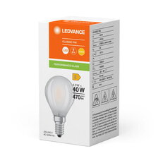 Světelný zdroj LEDVANCE LED CLASSIC P P 4W 827 Frosted E14