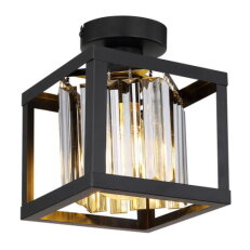 Stropní svítidlo MATHILDE černá 1x E27 40W 230V GLOBO 15697D