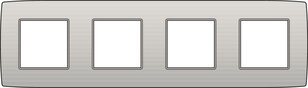 4-rámeček Original-LIGHT GREY NIKO 102-76400