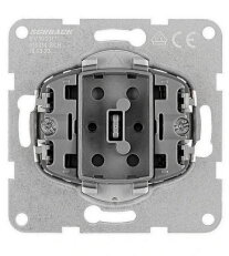 Přístroj přepínače křížového č.7, bezšroubové svorky SCHRACK EV100117--