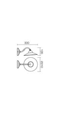 LEA STRUCTURA AP 1X42W E27 BR ( SNODO)