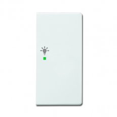 ABB Future linear,Solo Kryt 2nás pravý symbol osvětlení studio bílá SRL-2-R-84