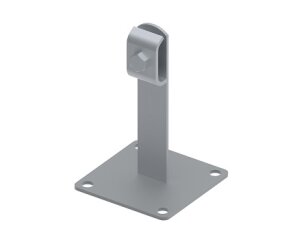Držák vedení na kovovém podstavci pro drát průměr 8/10mm, StZn GROMTOR 402212