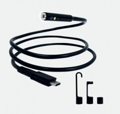 Kamerová hlava RUNPOTEC 21002 pro inspekční kameru RC3, ohebná, prům. 8 mm, 1 m