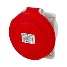Zásuvka vestavná 24M333 IP66-67/400V/32A/5P 6h, šikmá 10°, mikrospínač SpeedPRO