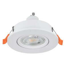 Vestavné svítidlo BARRANCO GU10 d90 3000K IP20 bílá EGLO 902241