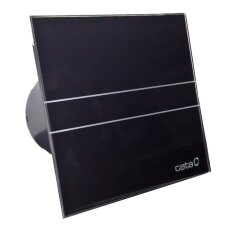 Ventilátor CATA e120 GBT sklo časovač černý 00901502
