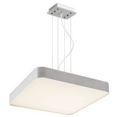 MENSA SQ 48 závěsná česaný hliník 230V LED 56W 3000K RENDL R11292